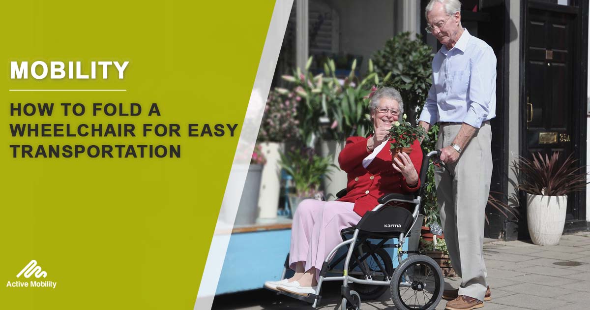 How To Fold A Wheelchair Manual & Electric